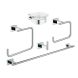 Набор аксессуаров Master 5 в 1 Grohe Essentials Cube 40758001