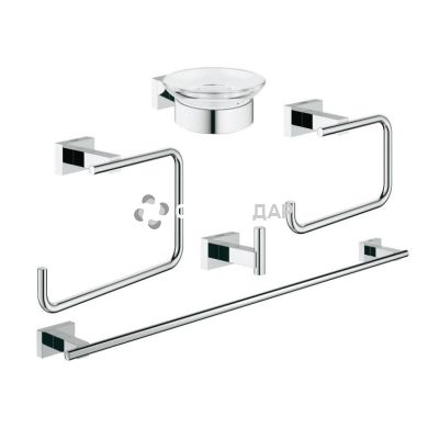 Набор аксессуаров Master 5 в 1 Grohe Essentials Cube 40758001