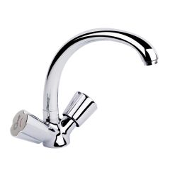 Смеситель кухонный буксовый Q-Tap Mix CRM 273 резина