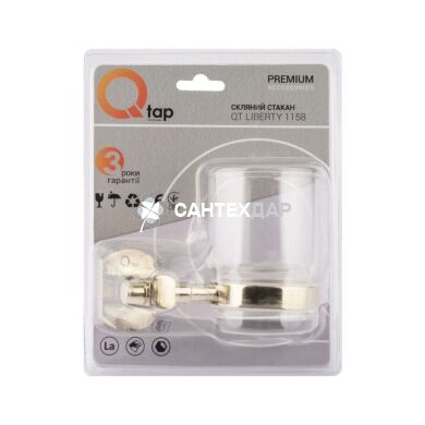 Склянка настінна QT Liberty ORO 1158