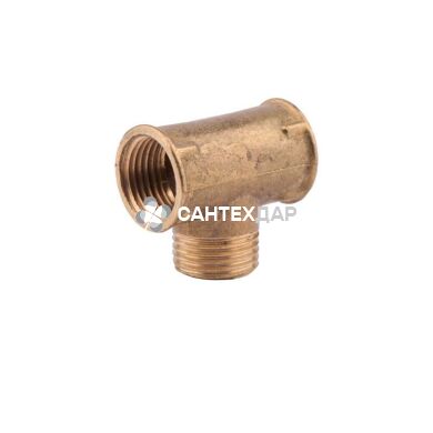 Тройник латунный KD 1/2" ВНВ
