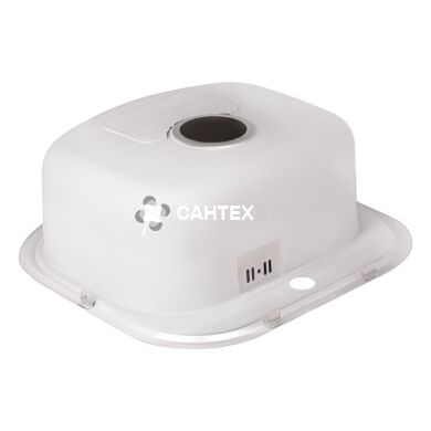 Кухонная мойка из нержавейки Qtap 4947 Micro Decor 0,8 мм