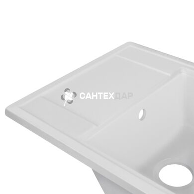 Мойка кухонная Qtap CS 6450 WHI