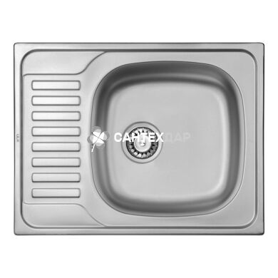 Мийка кухонна ULA 7201 ZS нержавіюча Micro Decor 0.8 мм