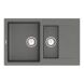 Мойка кварцевая Vankor Orman OMP 04.80 Gray + сифон