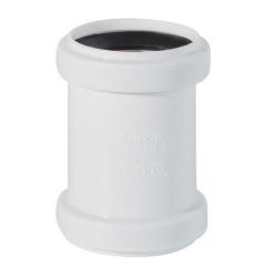 Муфта ПП Sewage 32 мм белая