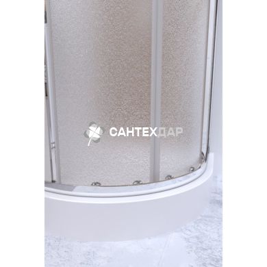 Набор Qtap душевая кабина Presto CRM1099AP5 Pear + поддон Uniarc 309915