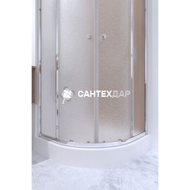 Набор Qtap душевая кабина Presto CRM1099AP5 Pear + поддон Uniarc 309915
