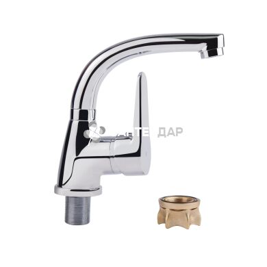 Смеситель для кухни GF Italy 01-007F-35 U CRM на гайке