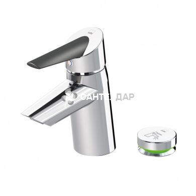 Смеситель для умывальника Oras Optima 2701F с термоблоком и Smart кнопкой