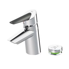 Смеситель для умывальника Oras Optima 2701F с термоблоком и Smart кнопкой