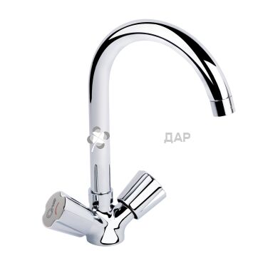 Смеситель кухонный буксовый Q-Tap Mix CRM 278 резина