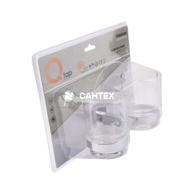 Склянка настінна QT Liberty CRM 1155 подвійна