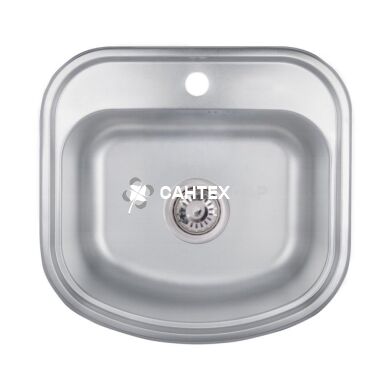 Кухонная мойка LIDZ 4749 Satin 0,8 мм