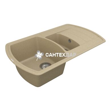 Мойка кварцевая Vankor Norton NMP 04.86 Safari + сифон