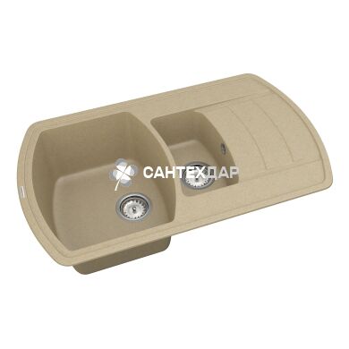 Мойка кварцевая Vankor Norton NMP 04.86 Safari + сифон