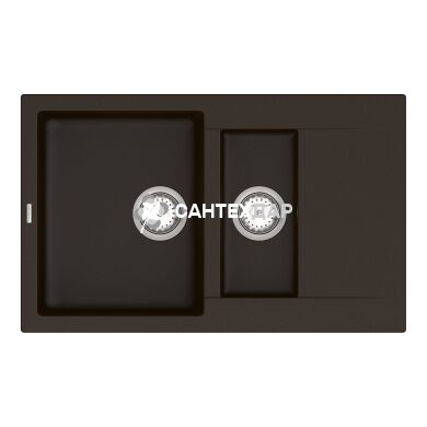 Мийка кварцева Vankor Orman OMP 04.80 Chocolate + сифон