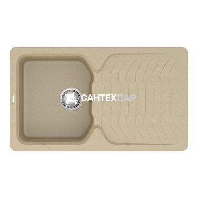 Мойка кварцевая Vankor Sigma SMP 02.85 Safari + сифон