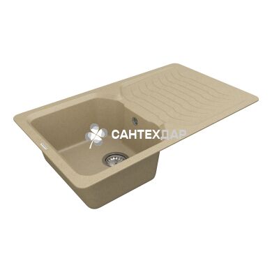 Мойка кварцевая Vankor Sigma SMP 02.85 Safari + сифон