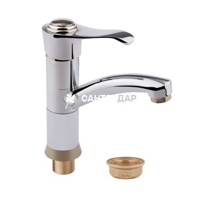 Смеситель для кухни Potato P4515-4-35 на гайке