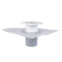 Трап Styron STY-600-112-52 вертикальный выпуск решетка нержавейка 150 мм в комплекте