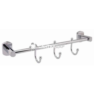 Держатель полотенец QT Liberty CRM 1154-3 3 крючка