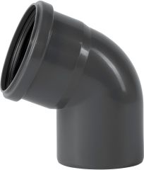 Колено ПП внутренней канализации Ostendorf Safe 90х67&deg;