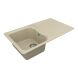 Мийка кварцева Vankor Sigma SMP 02.85 Beige + сифон
