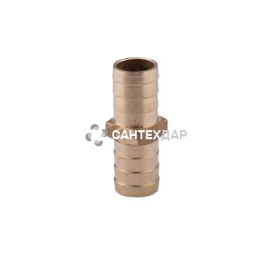 Штуцер-одинарник латунный 16 мм