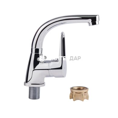 Смеситель для кухни GF Italy 02-007F-35 U CRM на гайке