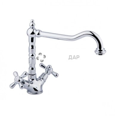 Смеситель для умывальника Bianchi Old Fashion LVBOLF 10400A CRM с донным клапаном