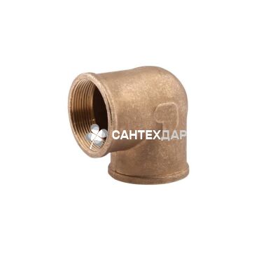 Колено латунное KD 2" ВВ