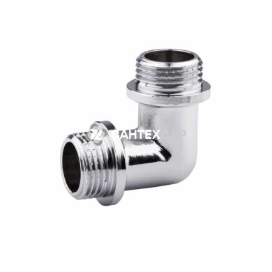 Колено латунное SD Forte 1/2 НН хром