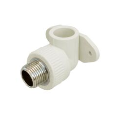 Колено настенное PPR Blue Ocean 25х3/4" НР