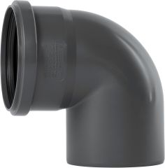 Колено ПП внутренней канализации Ostendorf Safe 125х87&deg;