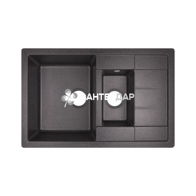 Мийка кухонна Lidz 780x495/200 BLA-03