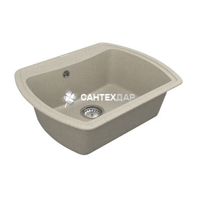 Мойка кварцевая Vankor Norton NMP 01.63 Terra + сифон