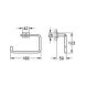 Рушникотримач Grohe Essentials Cube 40510001