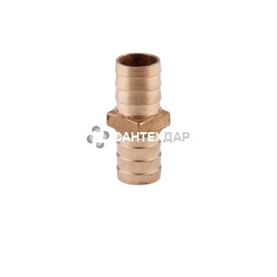 Штуцер-одинарник латунный 18 мм