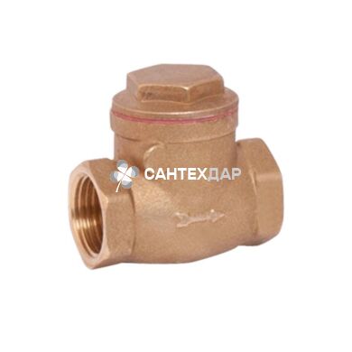 Клапан запорный лепестковый SD 1/2" ВВ низкого давления