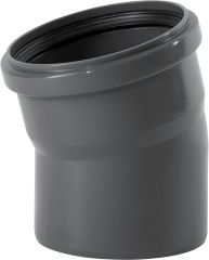 Колено ПП внутренней канализации Ostendorf Safe 160х15&deg;