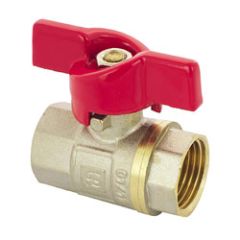 Кран шаровый АБ 1" ВВ бабочка