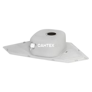 Мийка кухонна з нержавіючої сталі Qtap 9550 Satin 0,8 мм