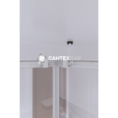 Набор Qtap душевая кабина Taurus WHI1099SC6 Clear + поддон Unisquare 309915