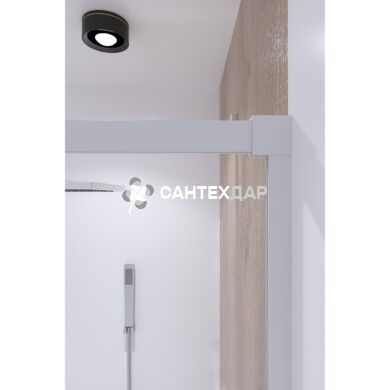 Набор Qtap душевая кабина Taurus WHI1099SC6 Clear + поддон Unisquare 309915