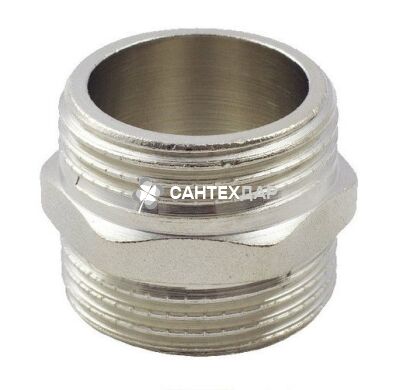 Нипель латунный FADO 1 1/2 НР никель