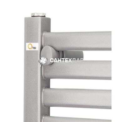 Полотенцесушитель водяной Q-tap Dias (SIL) P18 1000x500 HY