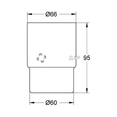 Склянка для зубних щіток Grohe Essentials 40372001