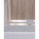 Душовы дверы в нішу Q-tap Pisces WHI208-9.CP5