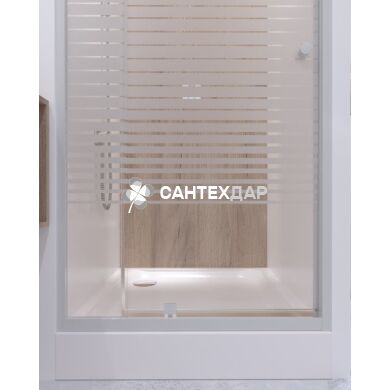Душовы дверы в нішу Q-tap Pisces WHI208-9.CP5